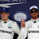 Valtteri Bottas, Lewis Hamilton and Sebastian Vettel’s arm at the Japanese Grand Prix. Photo credit: Mark Thompson/Getty Images